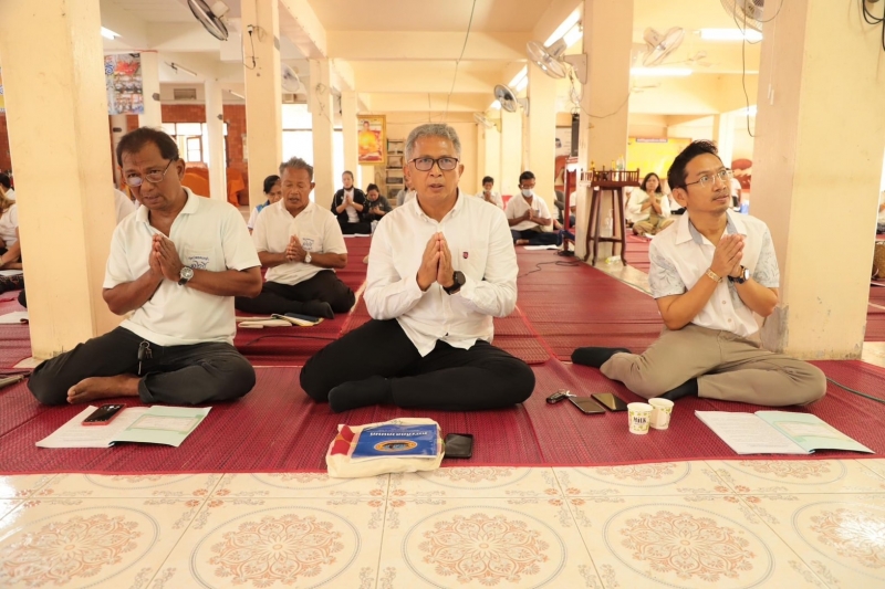 โครงการวัดปลอดเหล้าถาวรเฉลิมพระเกียรติฯ เนื่องในวันธรรมสวนะ หรือวันพระ