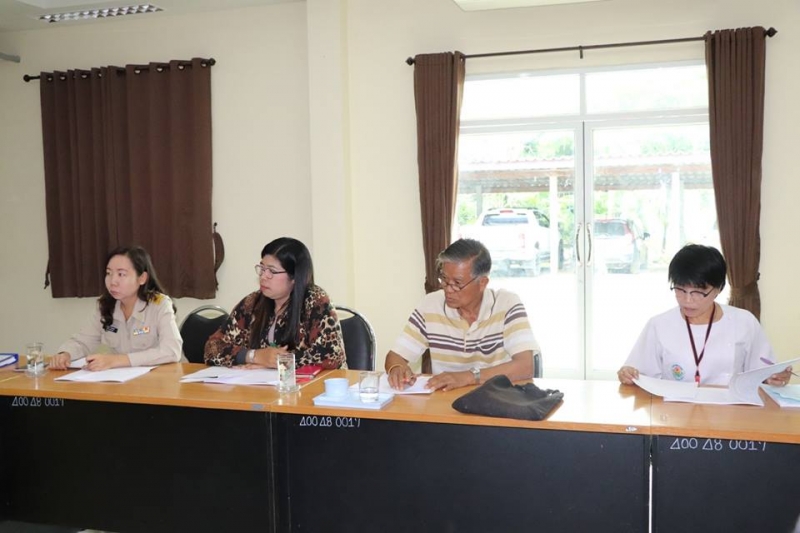 การประชุมคณะอนุกรรมการสนับสนุนการจัดบริการดูแลระยะยาวสำหรับผู้สูงอายุที่ีมีภาวะพึ่งพิงตำบลนรสิงห์
